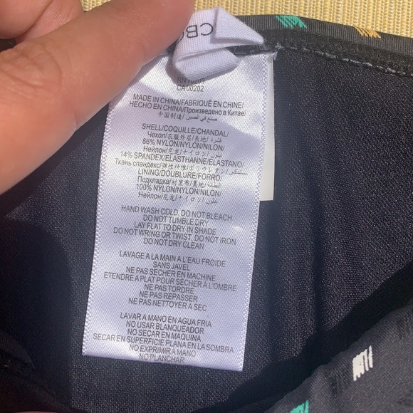 BCBGeneration dark slant print bikini - Picture 3 of 4